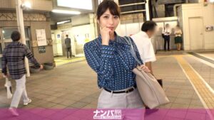 仕事帰りの24歳お姉さん、Hな質問に赤面！ホテルで即堕ち、潮吹き絶頂！