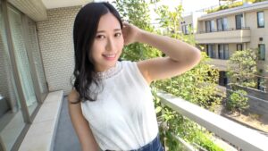 【初撮り】ハーフ顔の美形お姉さん、エロ腹筋が浮き出る！スレンダー肢体で淫らに逝きまくる