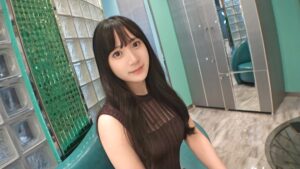 アイドル級美少女、絶頂連発！色白黒髪の23歳がAV初体験で腰振りまくり！