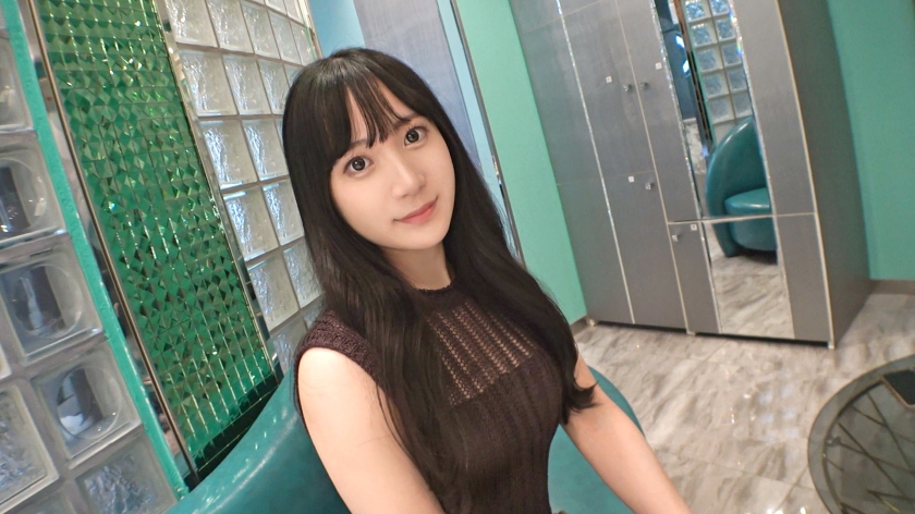 アイドル級美少女、絶頂連発！色白黒髪の23歳がAV初体験で腰振りまくり！